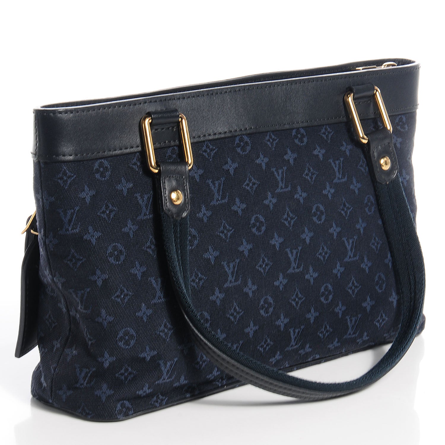 Louis Vuitton Mini Monogram Lucille PM Blue 3 of 8