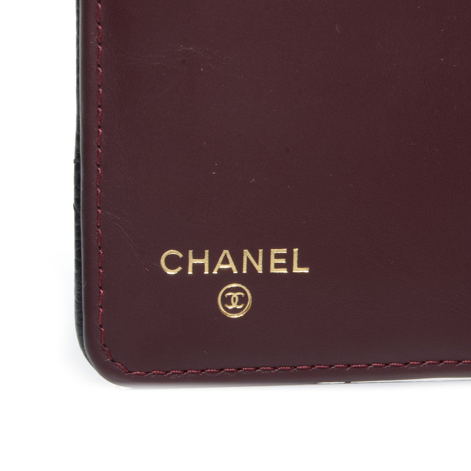 Chanel Caviar Quilted Yen Wallet Black 6 of 9