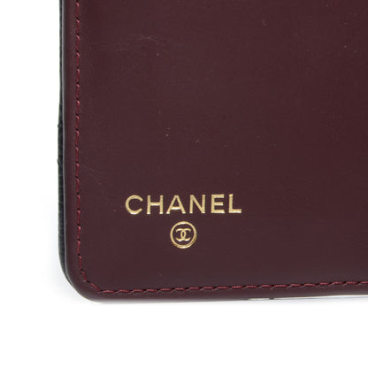 Chanel Caviar Quilted Yen Wallet Black 6 of 9
