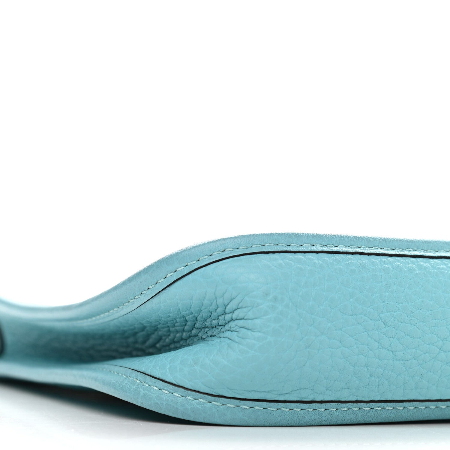 Hermes Taurillon Clemence Evelyne TPM Bleu Atoll 7 of 8