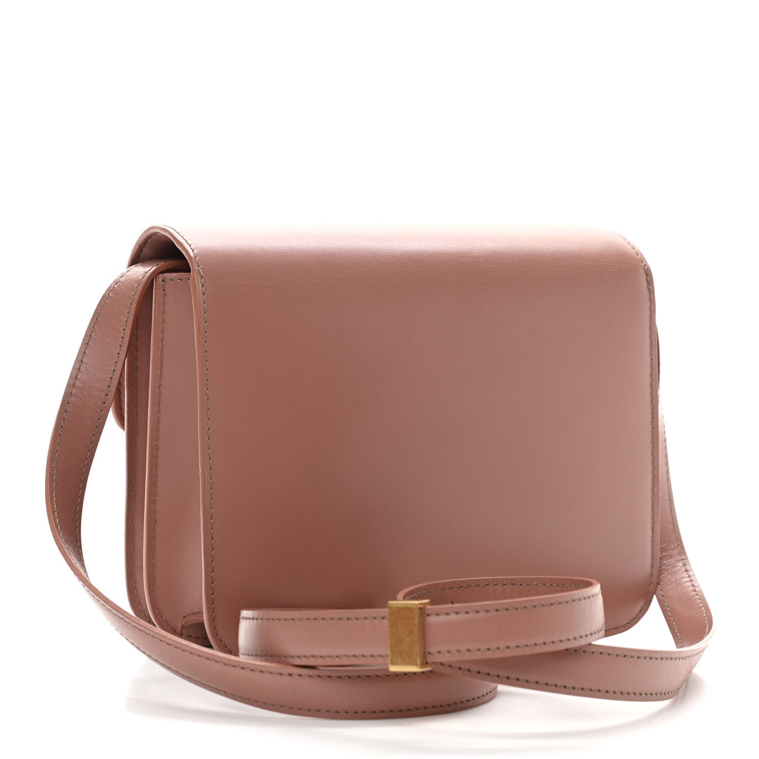 Celine Box Calfskin Teen Classic Box Flap Bag Antique Rose 3 of 10