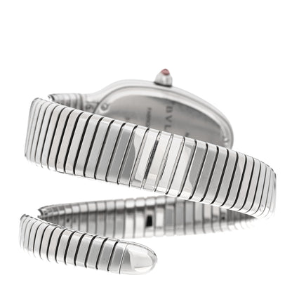 Bulgari Stainless Steel 35mm Serpenti Tubogas Quartz Watch Black 3 of 5