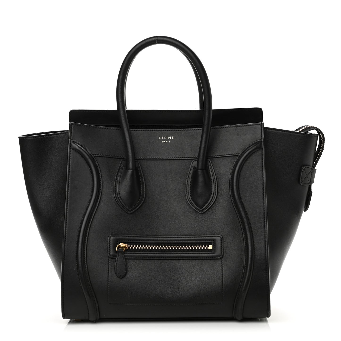 Smooth Calfskin Mini Luggage Black