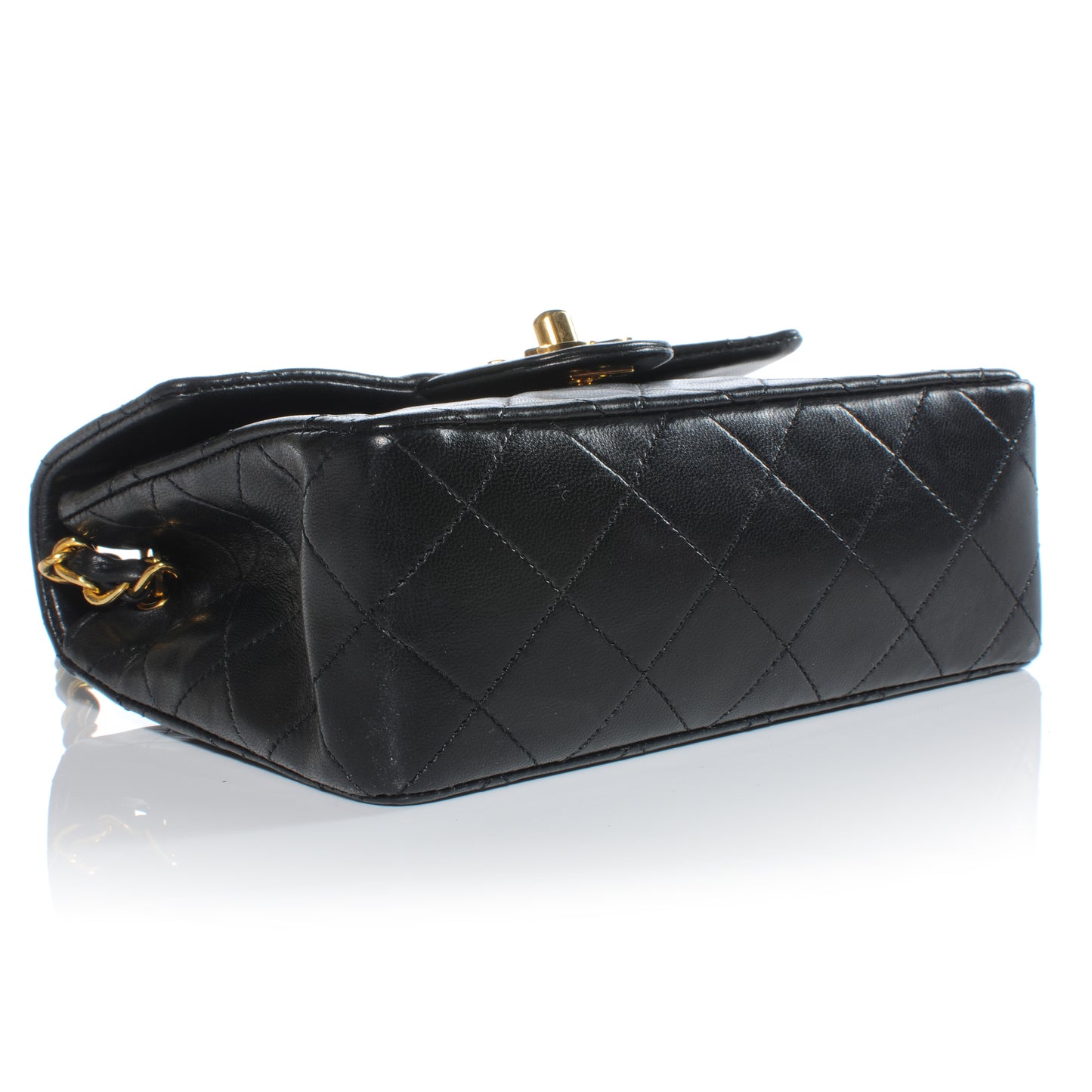 Lambskin Mini Flap Black