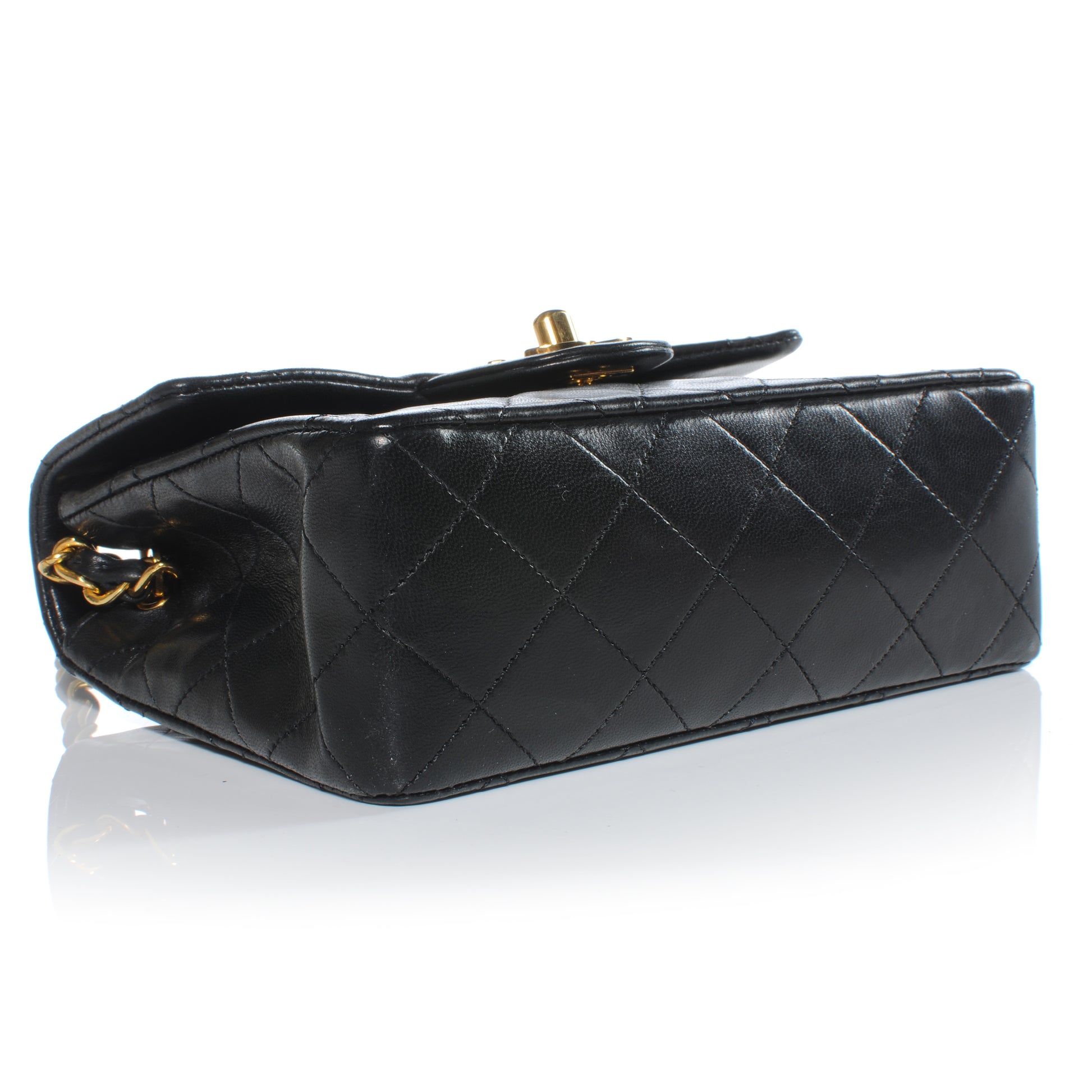 Chanel Lambskin Mini Flap Black 4 of 8