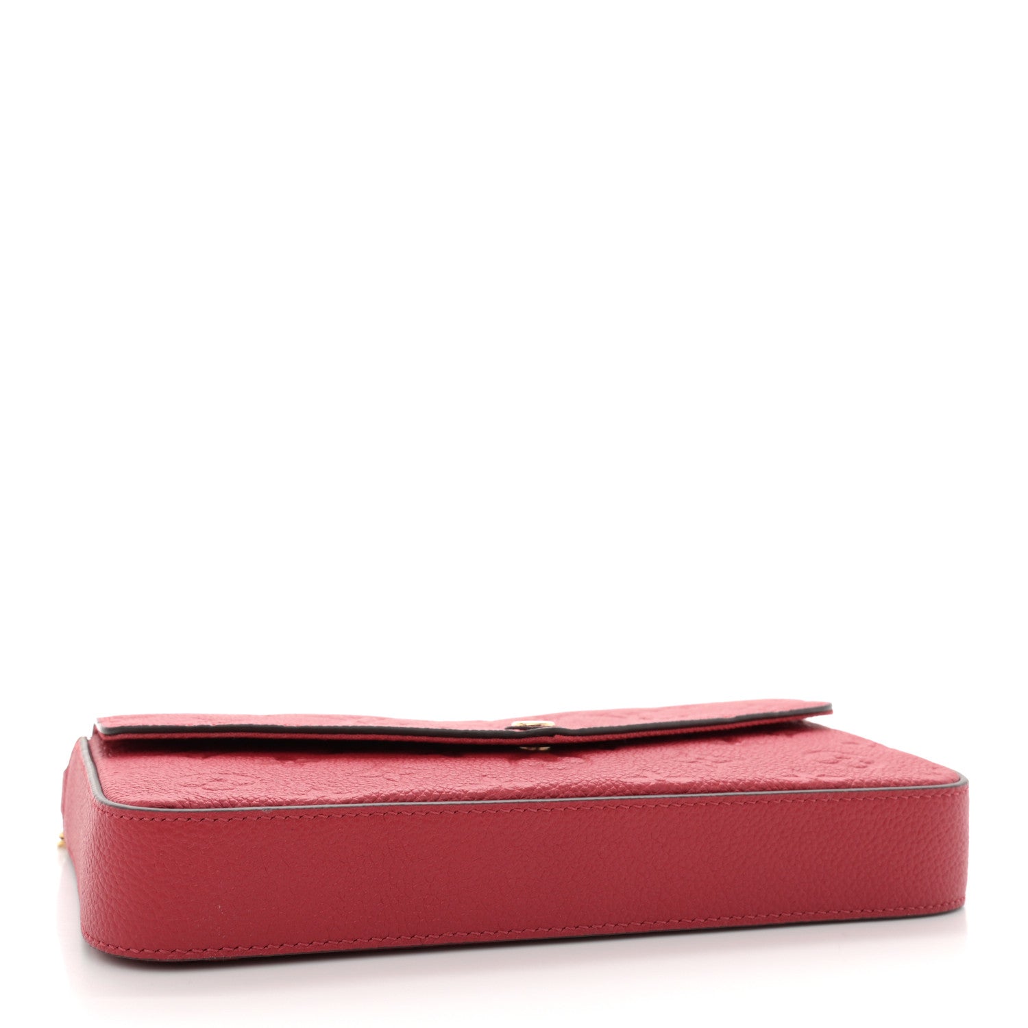 Louis Vuitton Empreinte Pochette Felicie Chain Wallet Scarlet 5 of 11