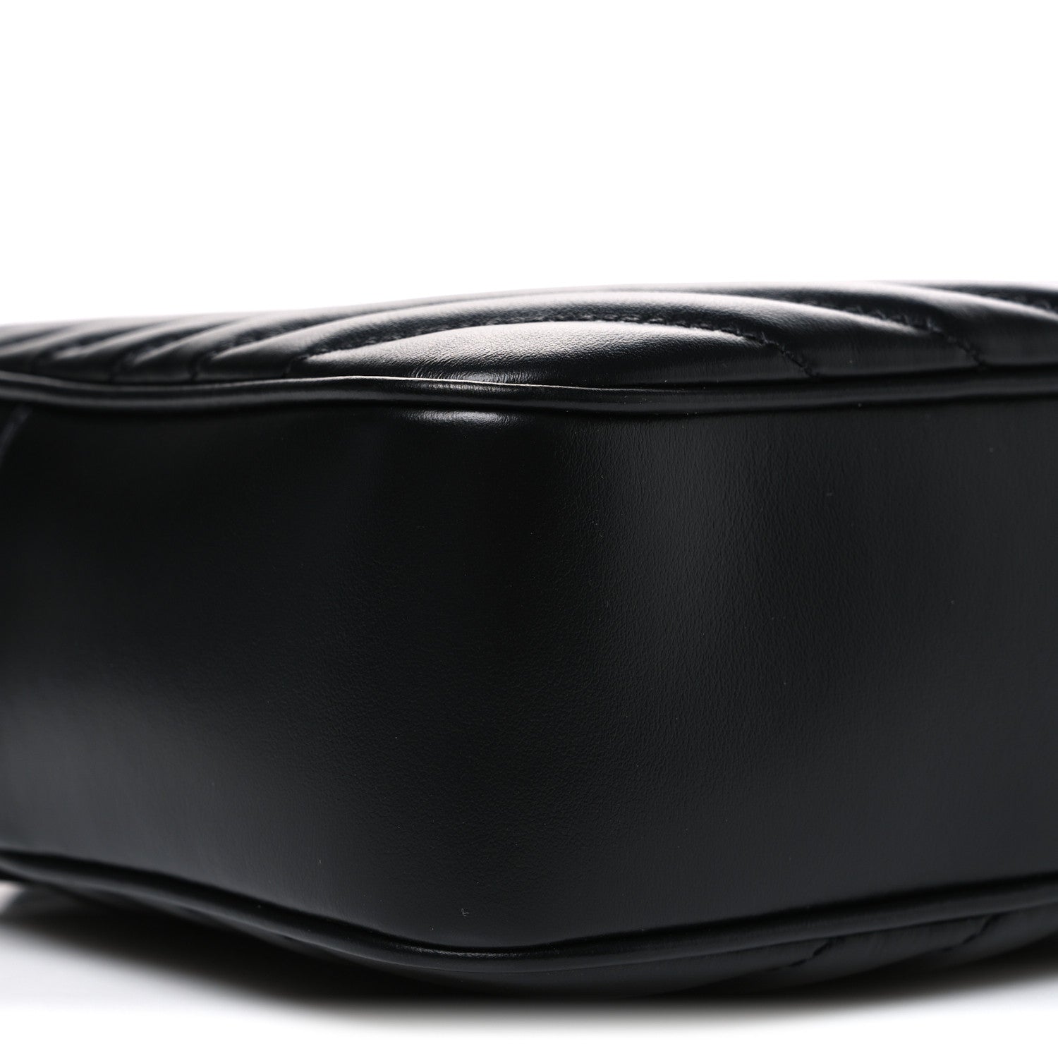 Saint Laurent Calfskin Matelasse Monogram Lou Camera Bag Black 9 of 11