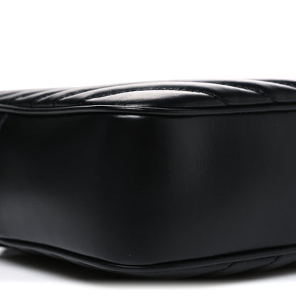 Saint Laurent Calfskin Matelasse Monogram Lou Camera Bag Black 9 of 11