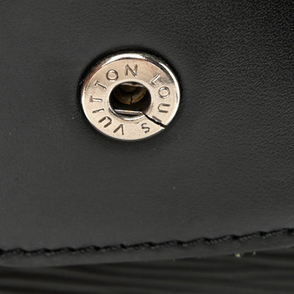 Louis Vuitton Epi Sac D'Epaule GM Black 12 of 14