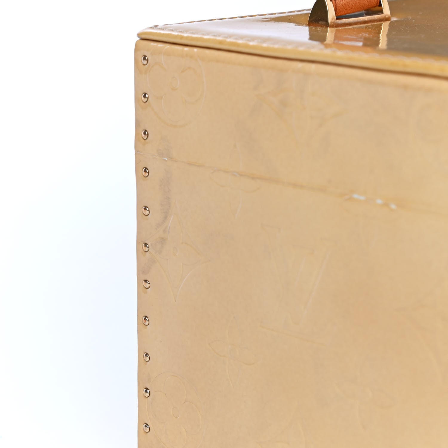 Louis Vuitton Vernis Bleecker Box Beige 8 of 8