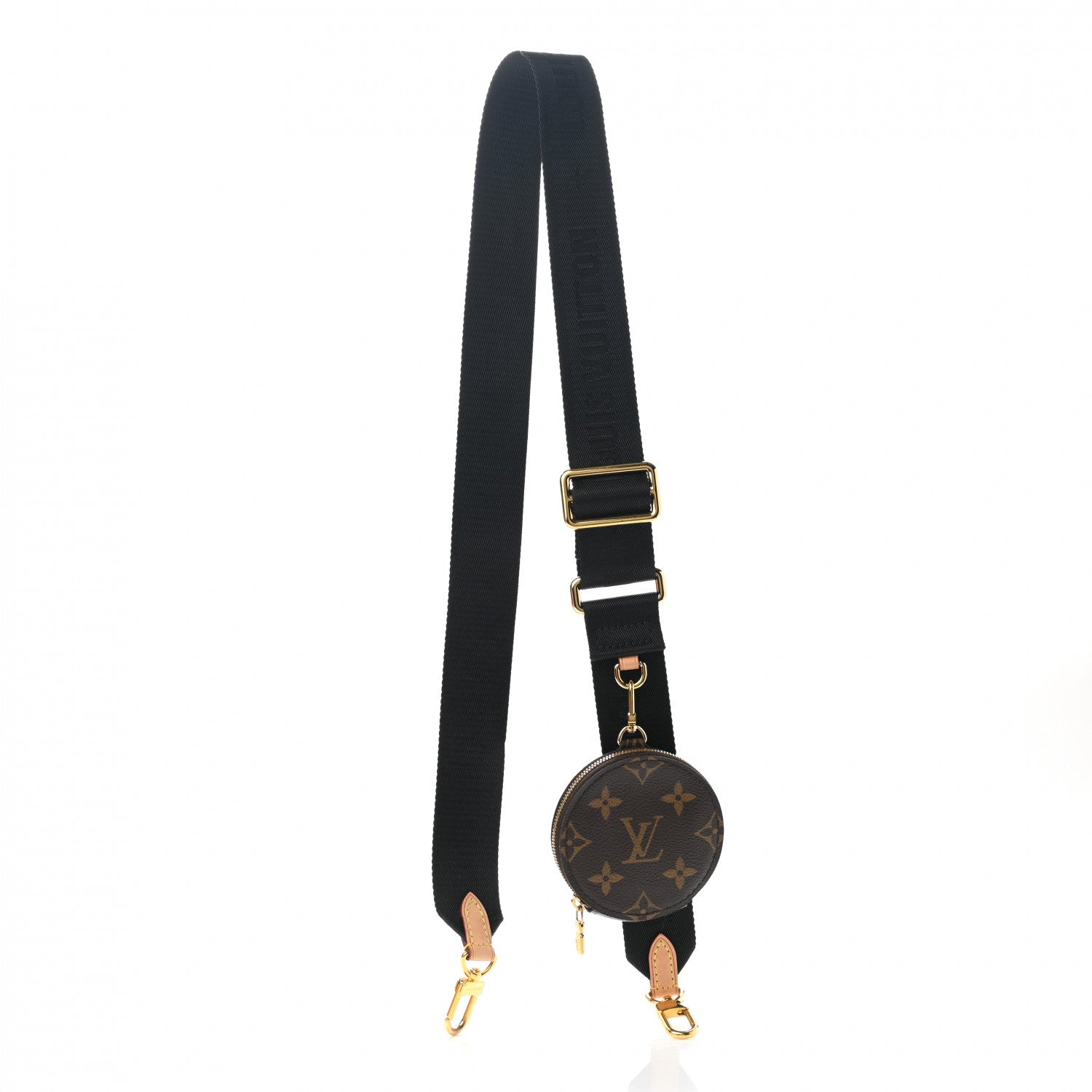 Louis Vuitton Monogram Multi Pochette Accessories Bandouliere Shoulder Strap Black 1 of 6