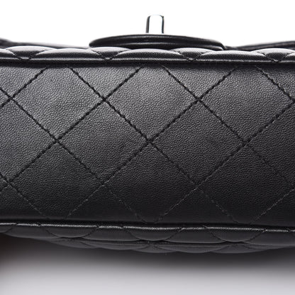 Chanel Lambskin Quilted Mini Rectangular Flap Black 10 of 12