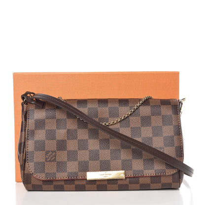 Louis Vuitton Damier Ebene Favorite MM 11 of 11