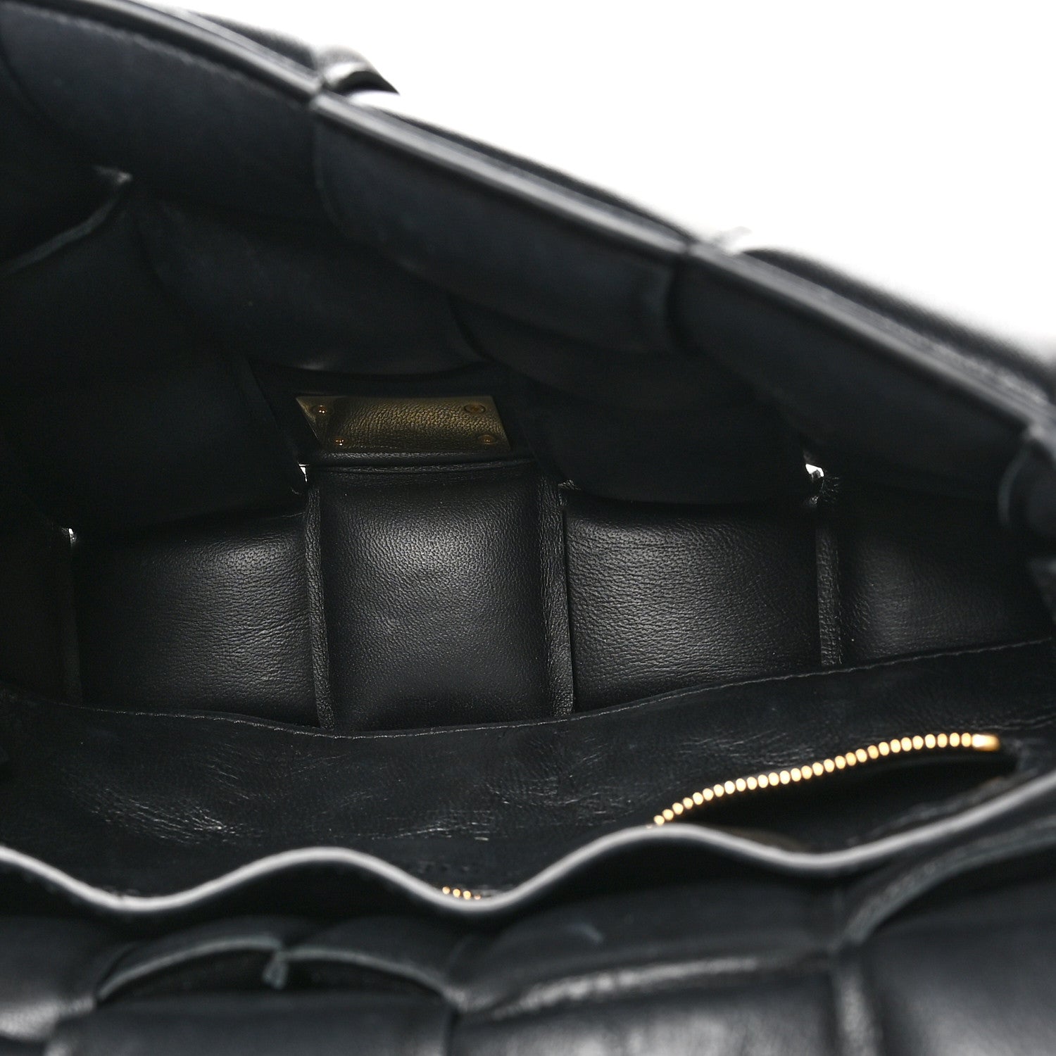 Bottega Veneta Nappa Maxi Intreccio Padded Cassette Crossbody Bag Black 5 of 9