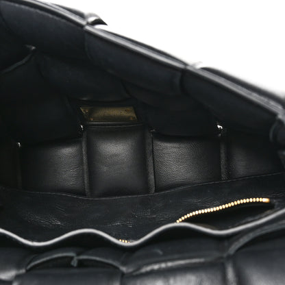 Bottega Veneta Nappa Maxi Intreccio Padded Cassette Crossbody Bag Black 5 of 9