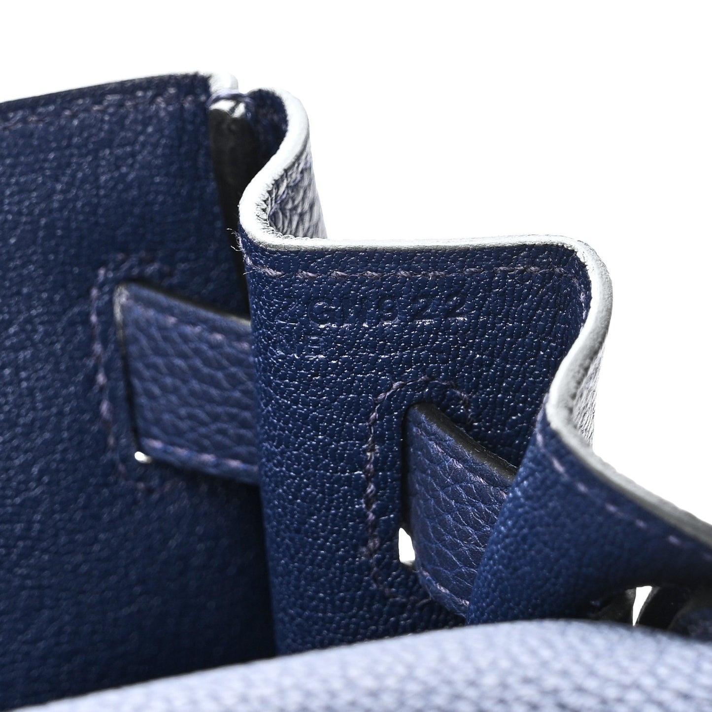 Togo Kelly Retourne 28 Bleu Saphir
