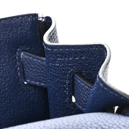 Hermes Togo Kelly Retourne 28 Bleu Saphir 7 of 11