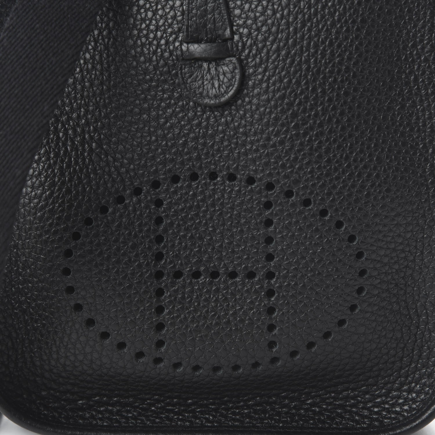 Hermes Taurillon Clemence Evelyne TPM Black 9 of 10