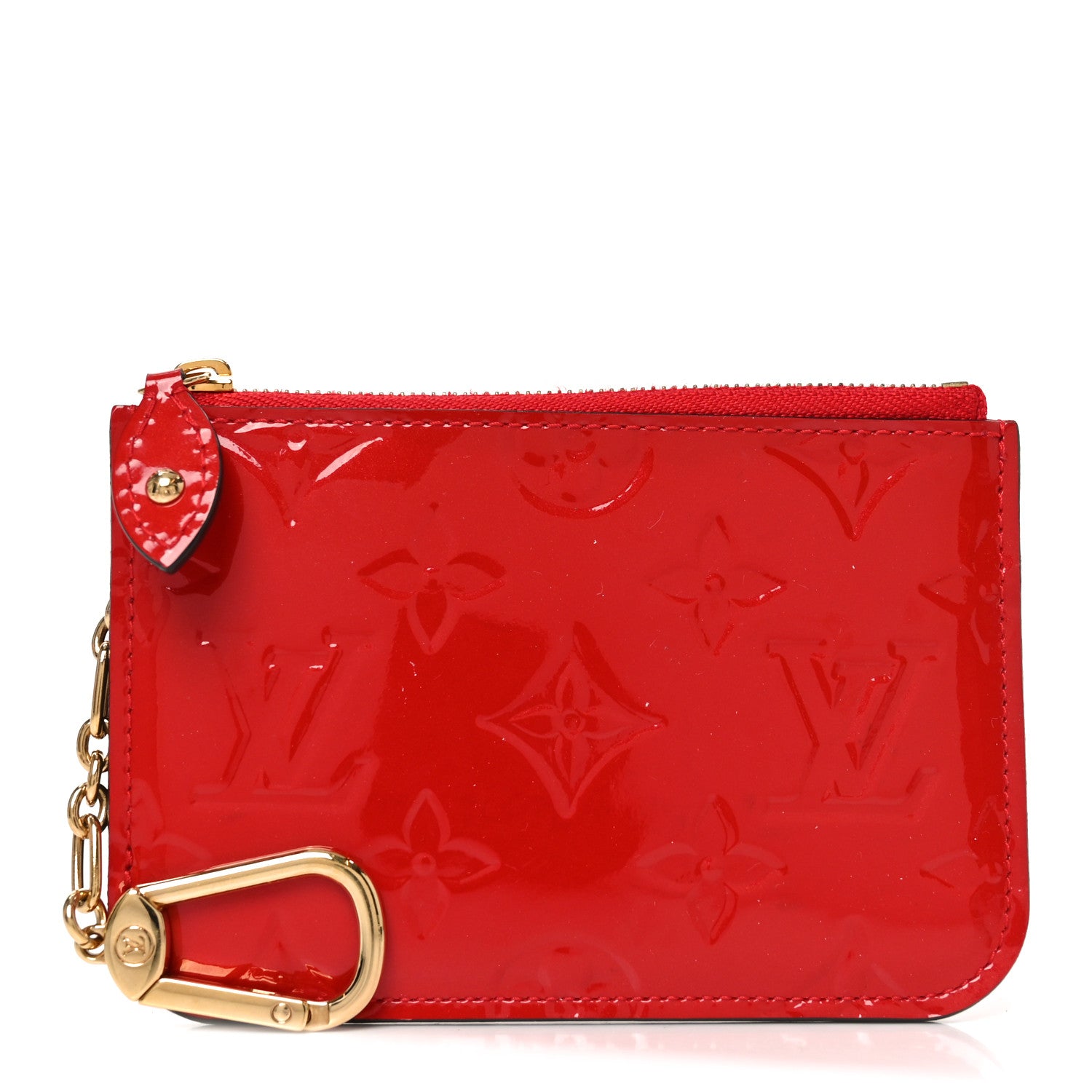 Louis Vuitton Vernis Key Pouch NM Cherry 1 of 6
