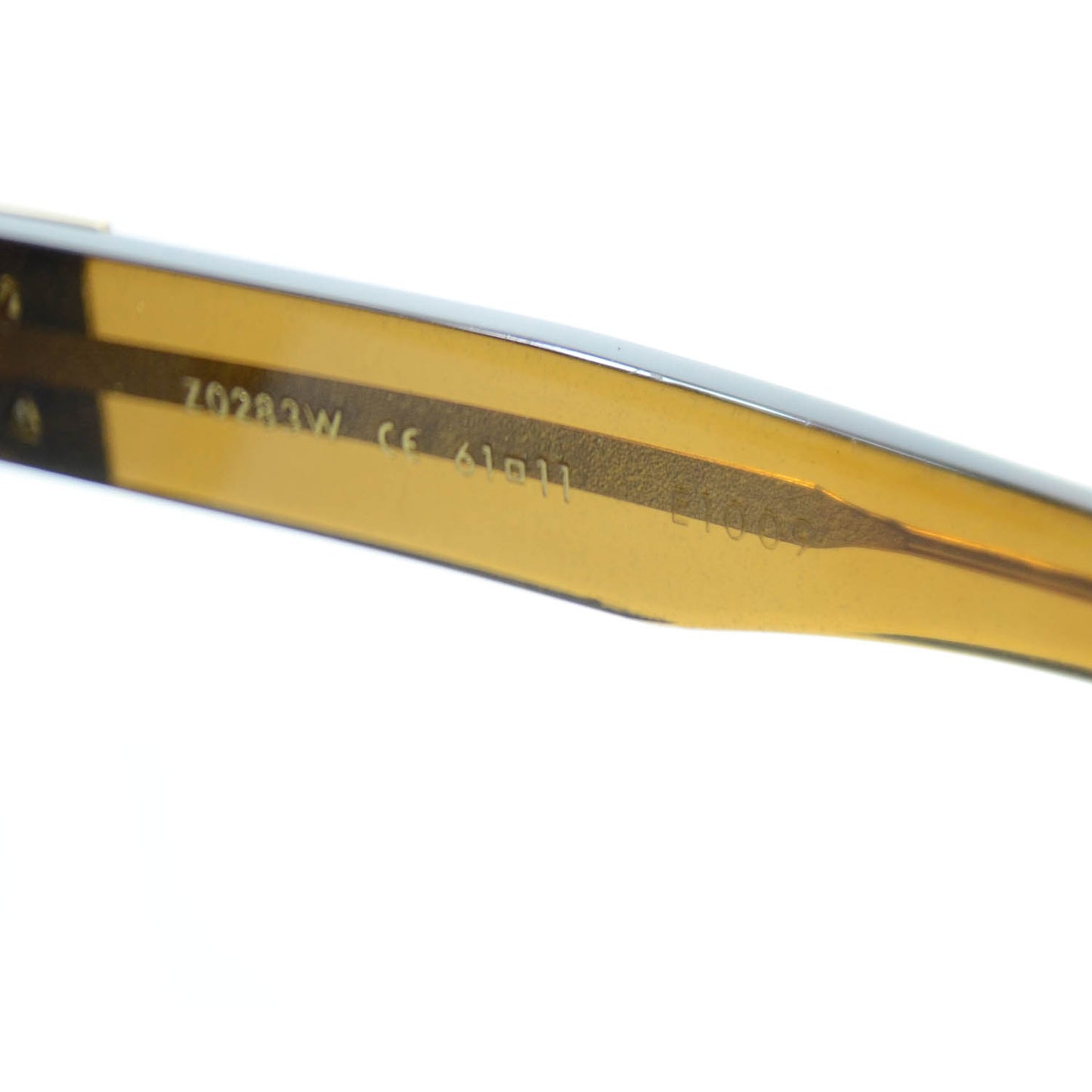 Oversized Soupcon Sunglasses Light Glitter Honey