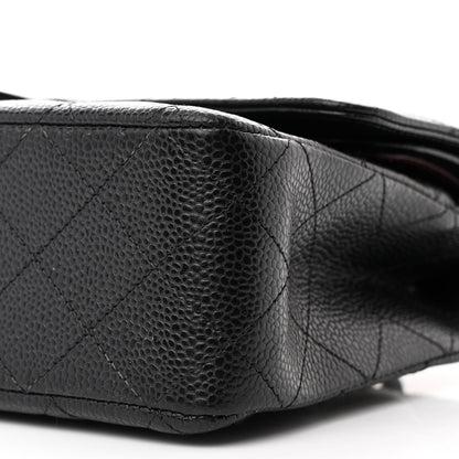 Chanel Caviar Quilted Medium Double Flap Black 10 of 10