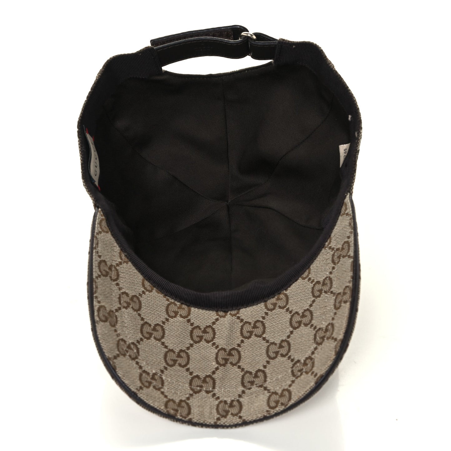 Monogram Web Baseball Hat L Beige Cocoa
