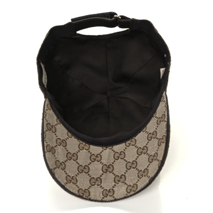 Gucci Monogram Web Baseball Hat L Beige Cocoa 6 of 8