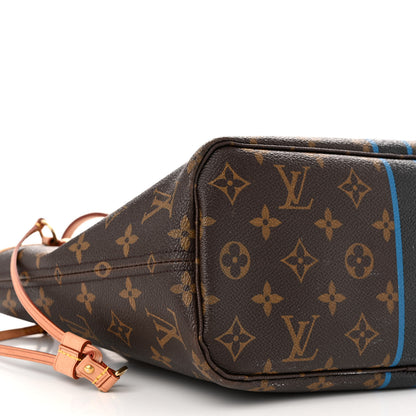 Louis Vuitton Monogram My LV Heritage Neverfull PM Blue De France Black 8 of 11