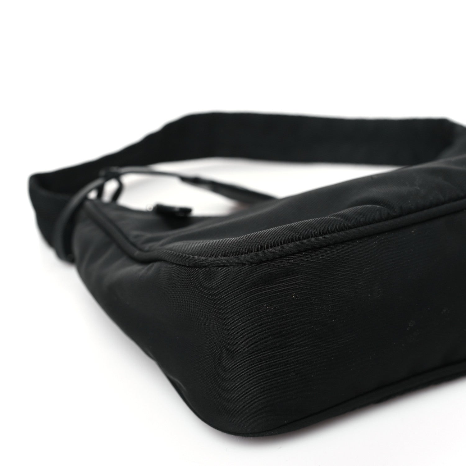 Prada Tessuto Nylon Mini Re-Edition 2000 Bag Black 9 of 13