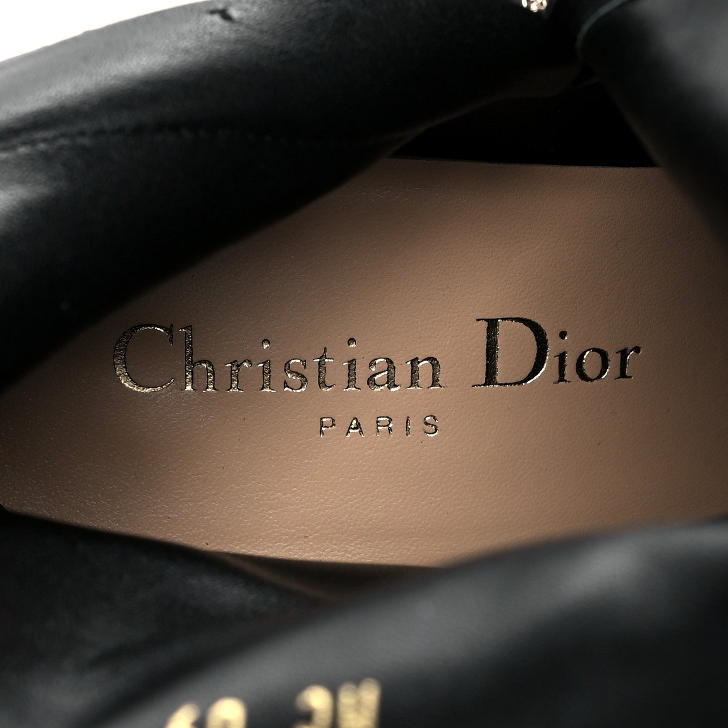 Christian Dior Soft Calfskin Rhodes 80mm Ankle Boots 37.5 Black 8 of 8