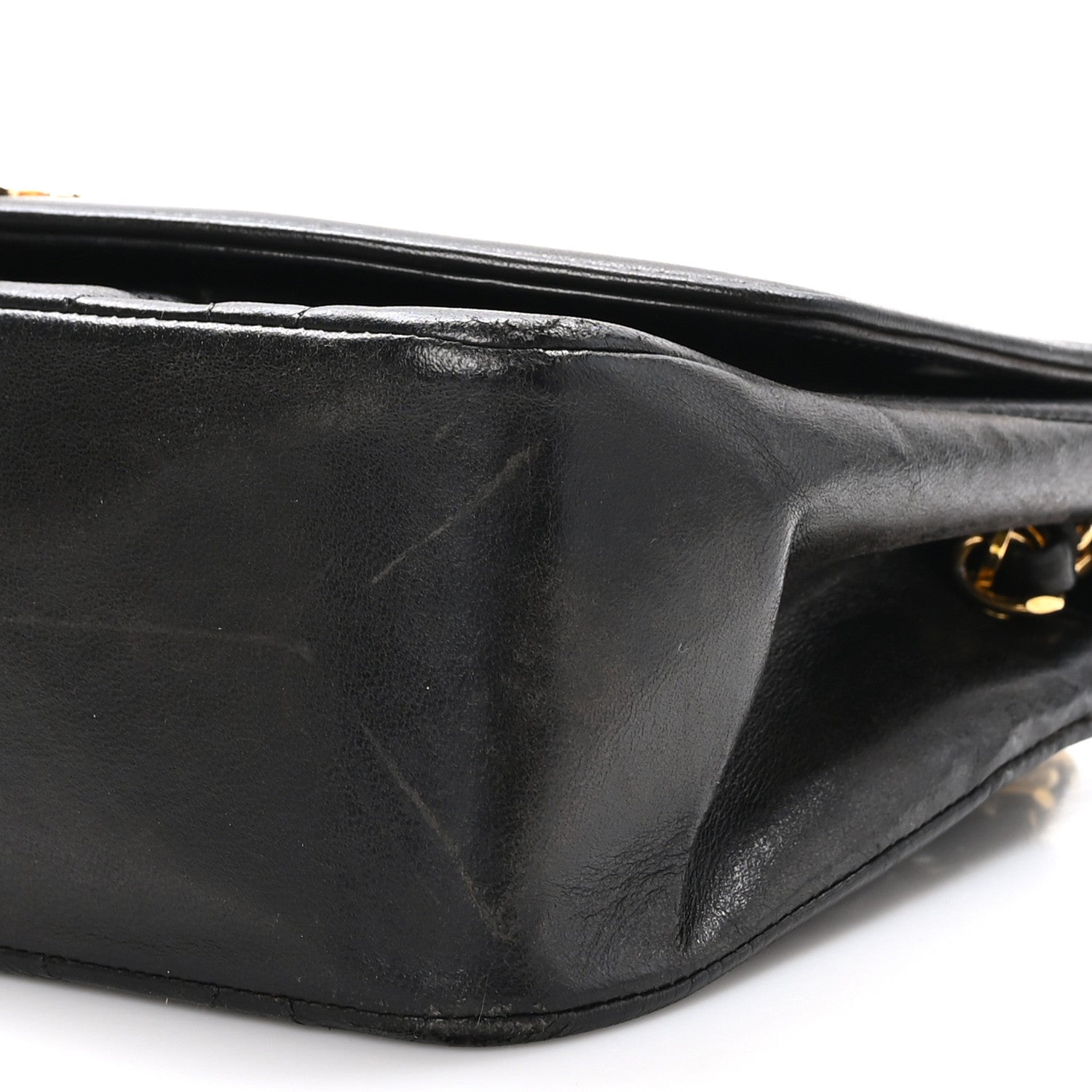 Chanel Lambskin Quilted Small Single Flap Black 10 of 10