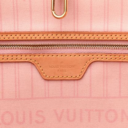 Louis Vuitton Damier Azur Neo Neverfull GM Rose Ballerine 6 of 13