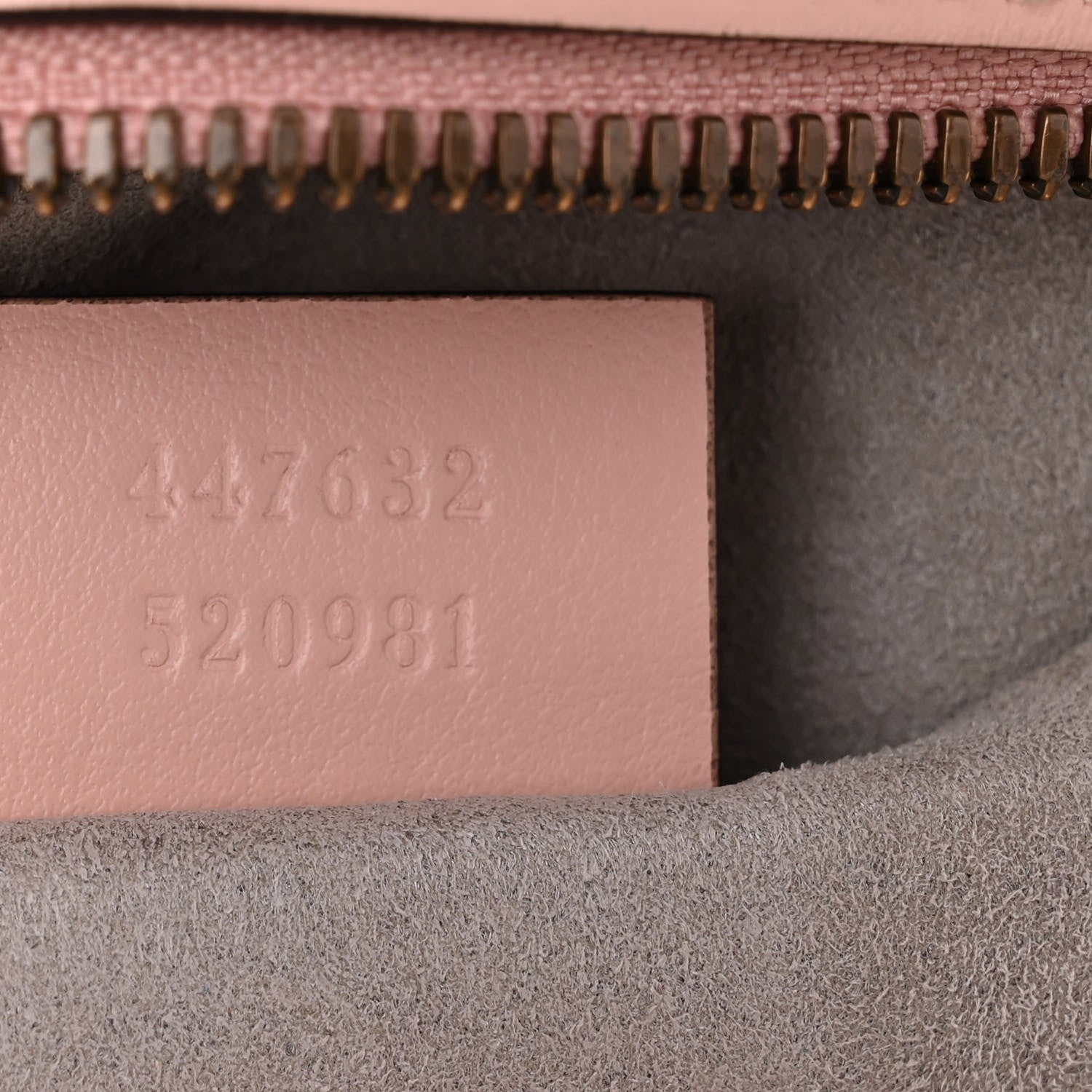 Gucci Calfskin Matelasse Small GG Marmont Chain Shoulder Bag Perfect Pink 7 of 13