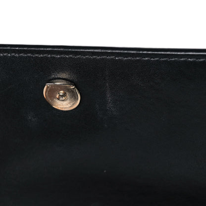 Christian Louboutin Grained Calfskin Spikes Loubinthesky Paloma Wallet On Chain Black Multimetal 16 of 17