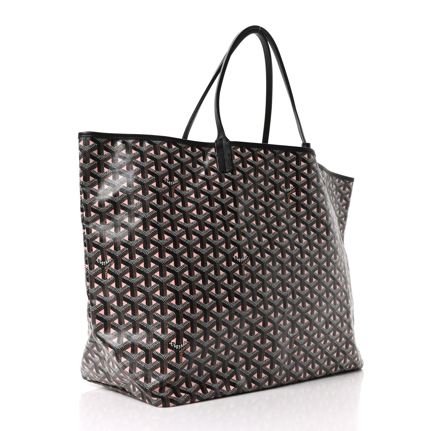 Goyardine Saint Louis Claire Voie GM Black Pink