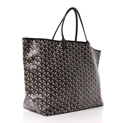 Goyard Goyardine Saint Louis Claire Voie GM Black Pink 4 of 10