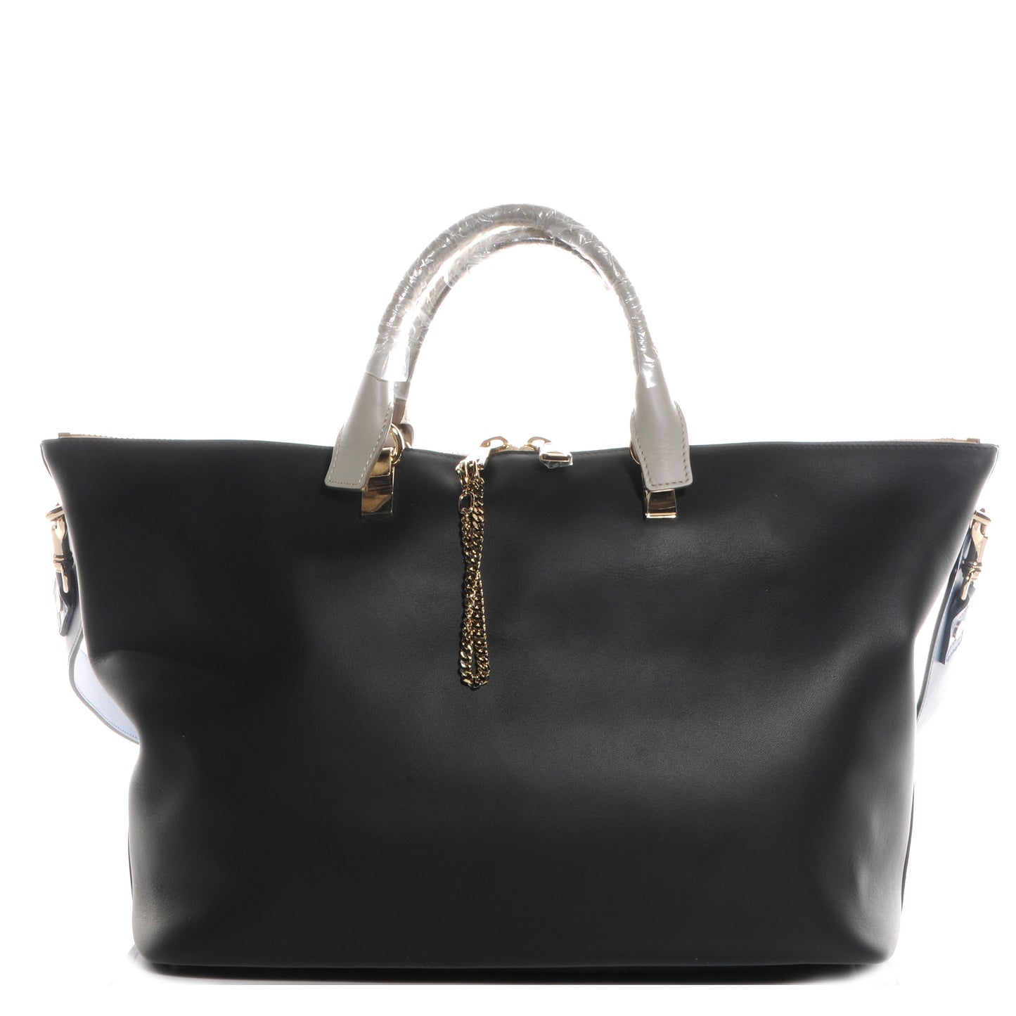 Calfskin Large Baylee Tote Black