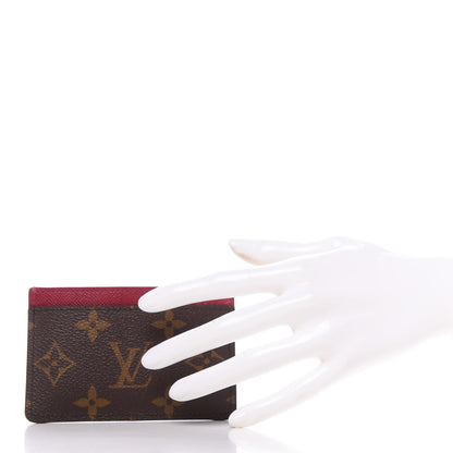 Louis Vuitton Monogram Card Holder Fuchsia 2 of 9