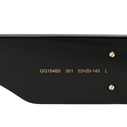 Gucci Acetate Square Sunglasses GG1546S Black 6 of 9