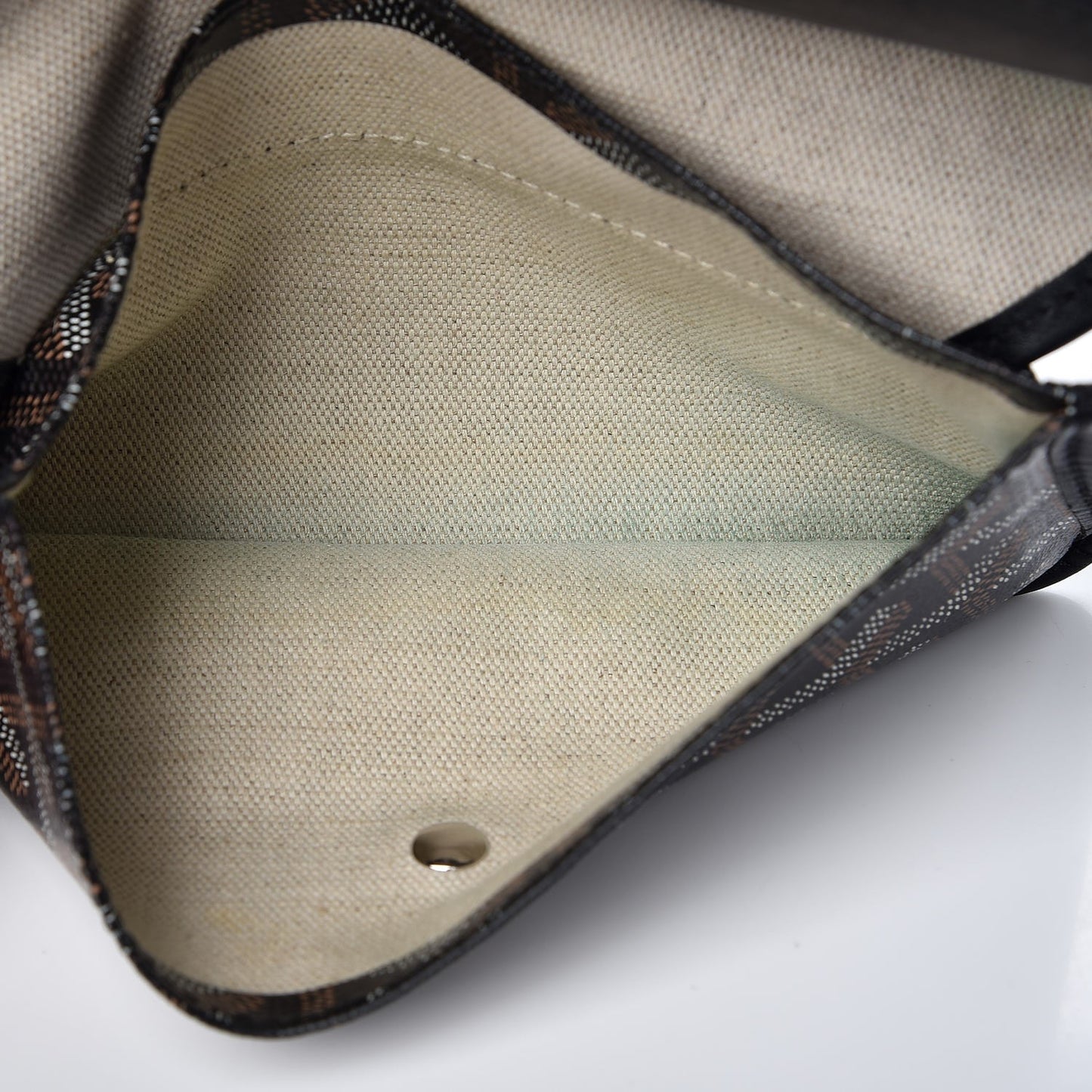 Goyardine Pouch Black