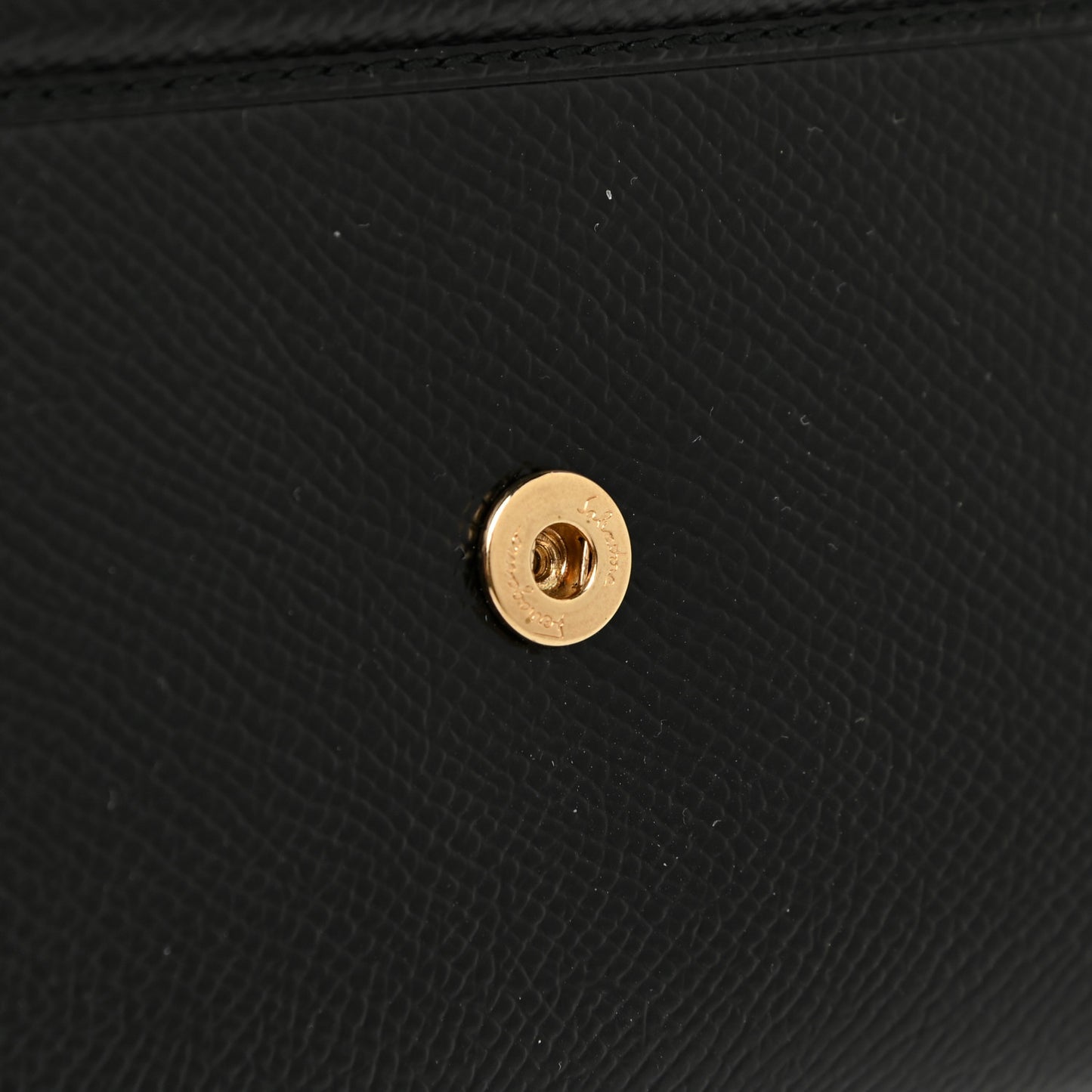 Printed Calfskin Vara Bow Continental Wallet Black