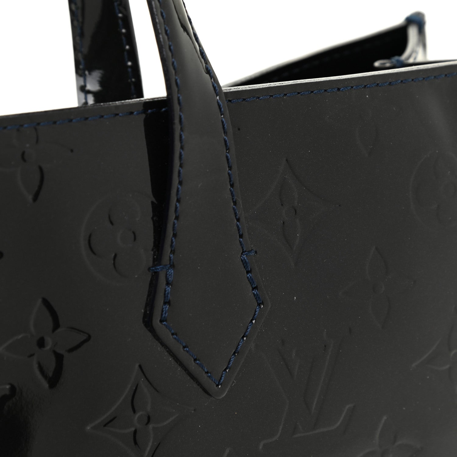 Louis Vuitton Vernis Wilshire PM Blue Infini 11 of 13