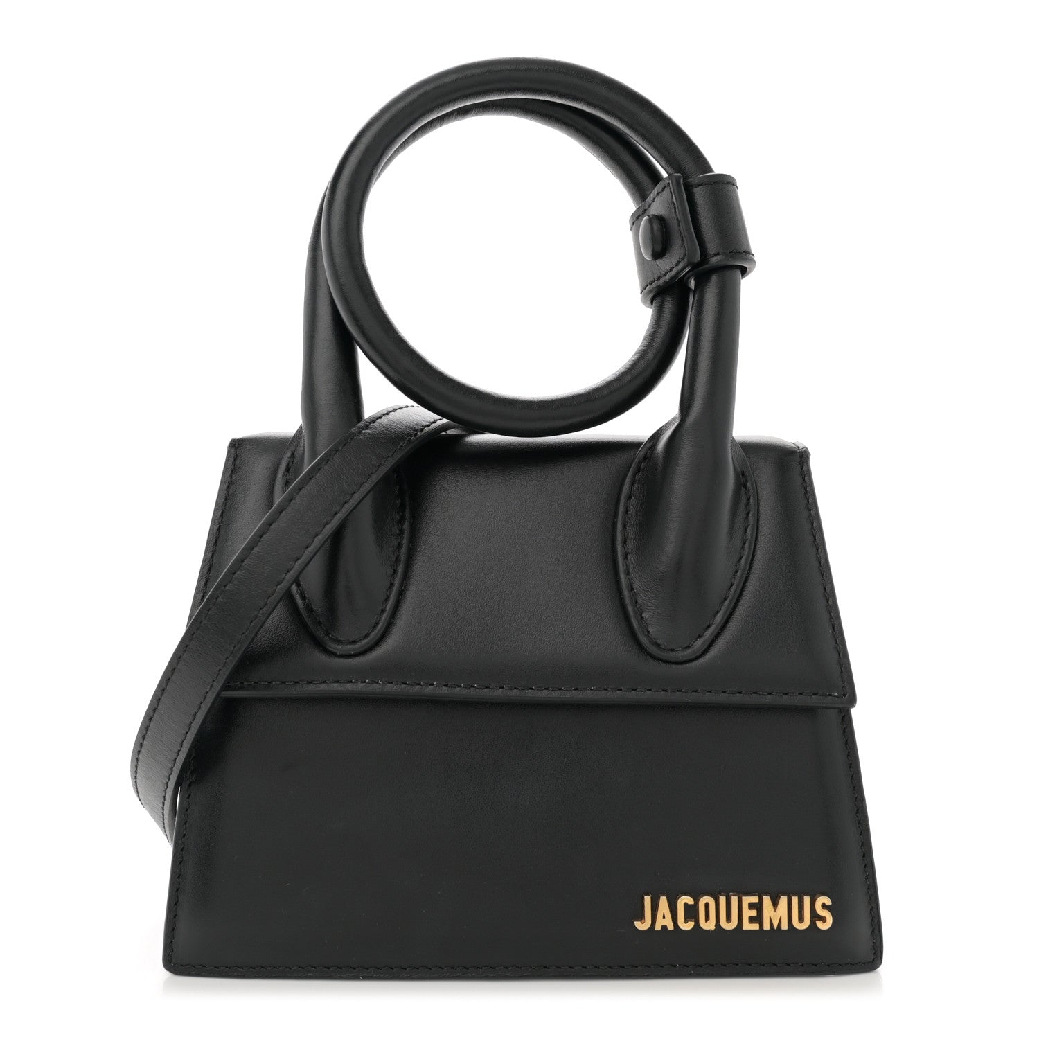 Jacquemus Smooth Calfskin Le Chiquito Noeud Black 1 of 10