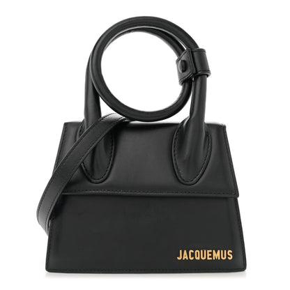 Jacquemus Smooth Calfskin Le Chiquito Noeud Black 1 of 10