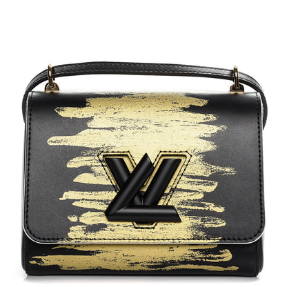 Louis Vuitton Calfskin Twist Shoulder Bag PM Light Gold 1 of 6