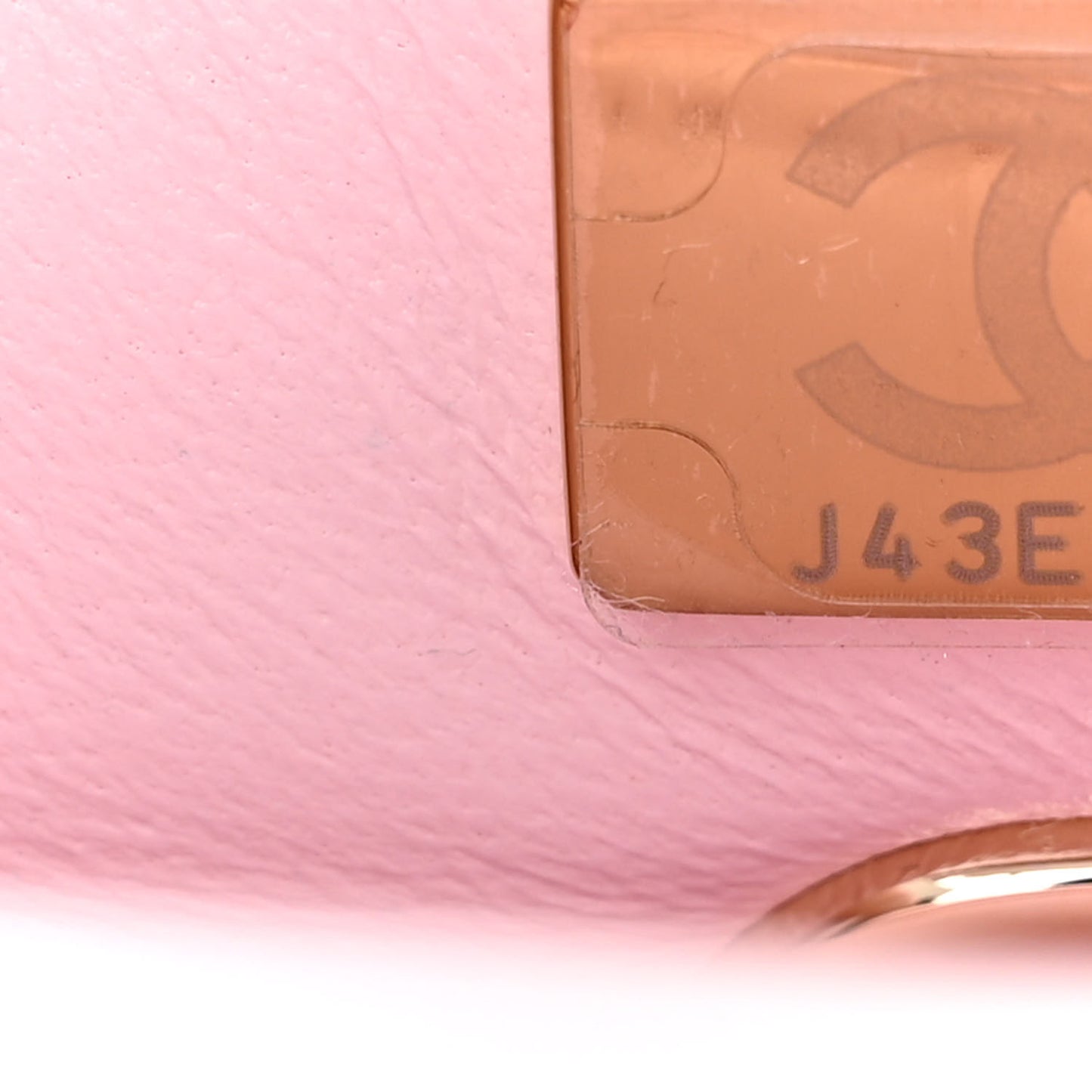 Caviar Quilted Mini Coco Handle Flap Light Pink