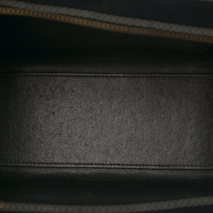 Celine Glazed Calfskin Nano Bi-Color Luggage Dark Blue 5 of 13