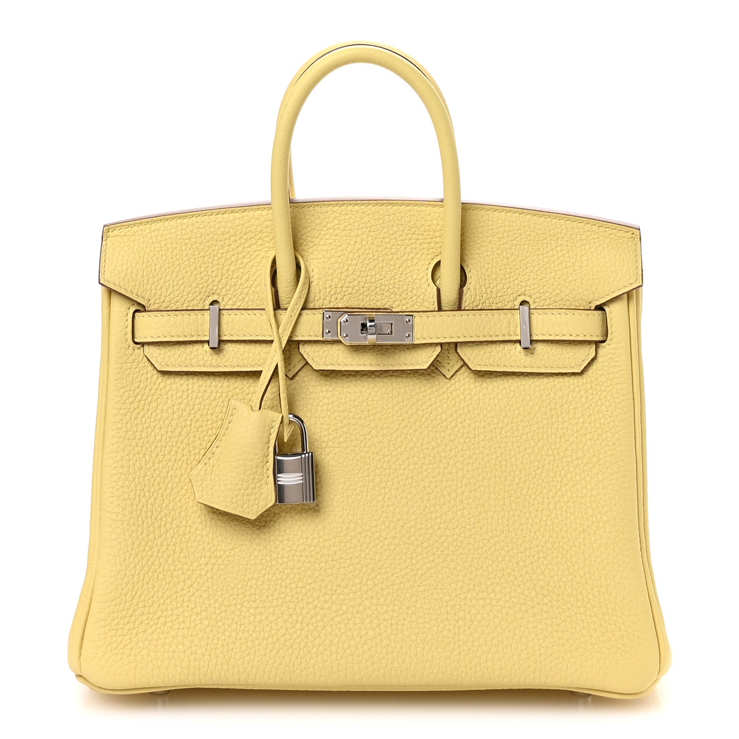 Hermes Togo Birkin 25 Jaune Poussin 1 of 11