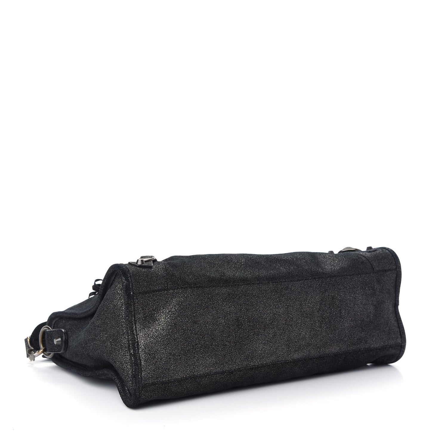 Metallic Craquele Classic Hardware City Black
