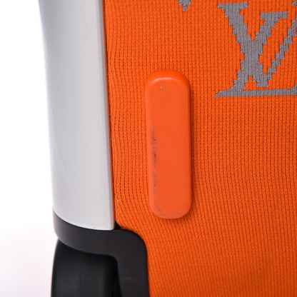 Louis Vuitton Knit Monogram Horizon Soft Duffle 55 Orange 13 of 17